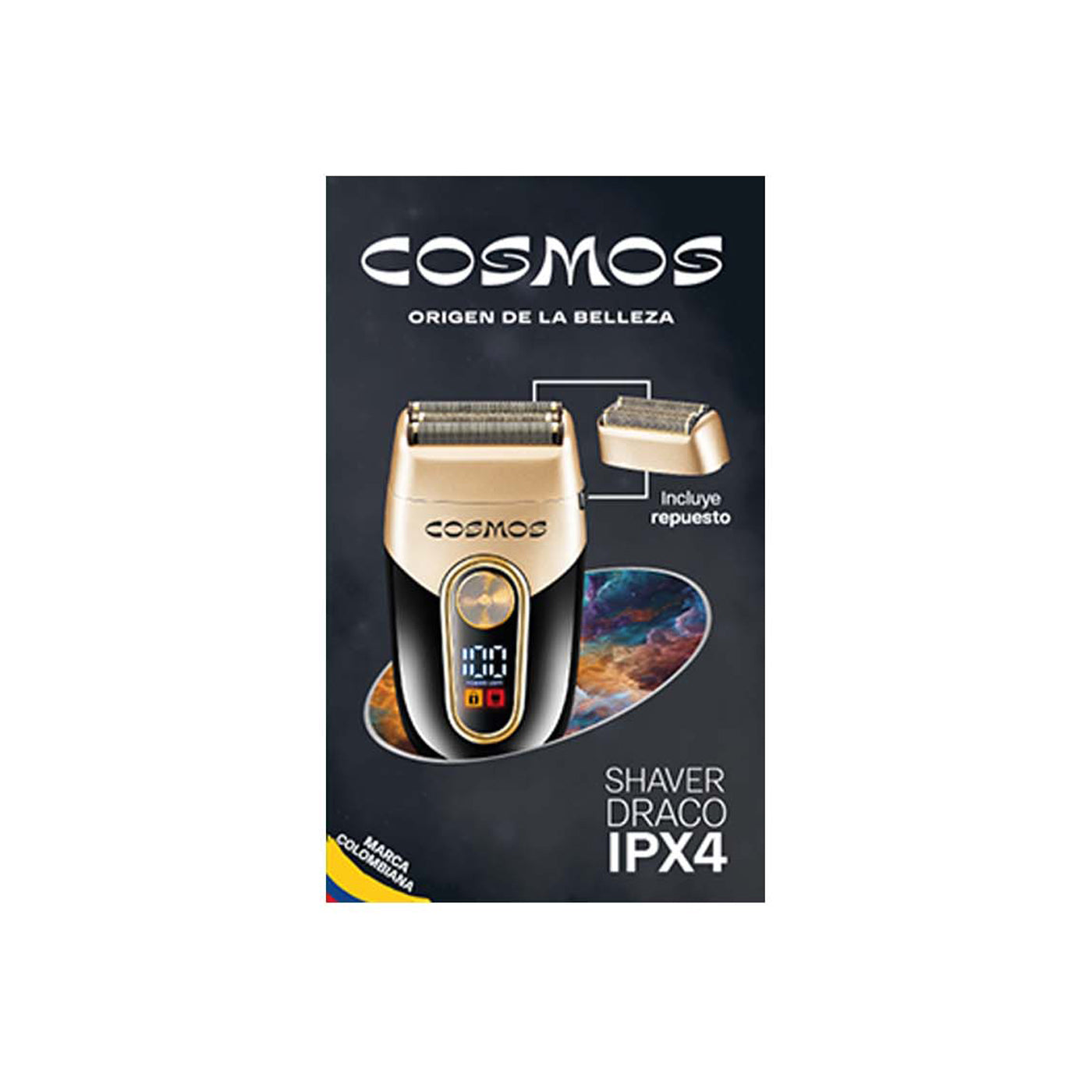 Afeitadora Shaver Inalámbrica Profesional CMS Cosmos Draco