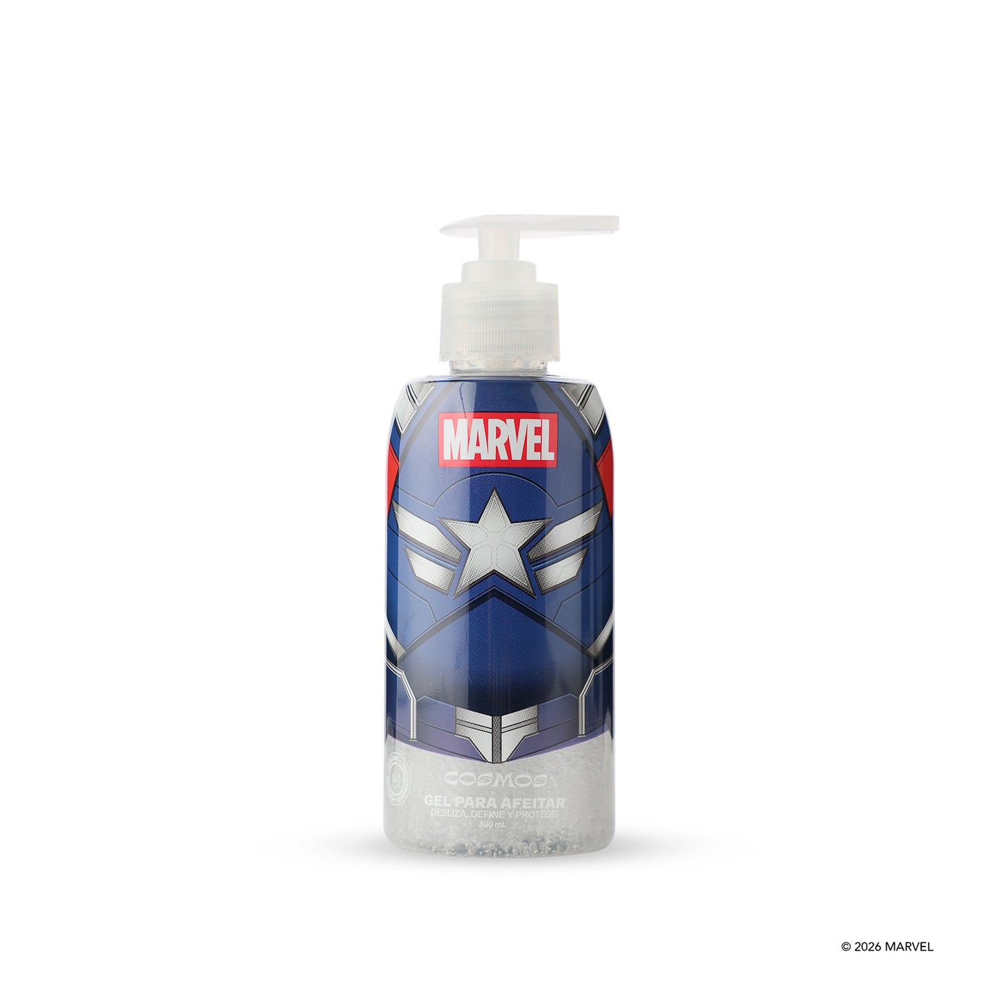 Gel De Afeitar Cosmos Marvel Capitán América