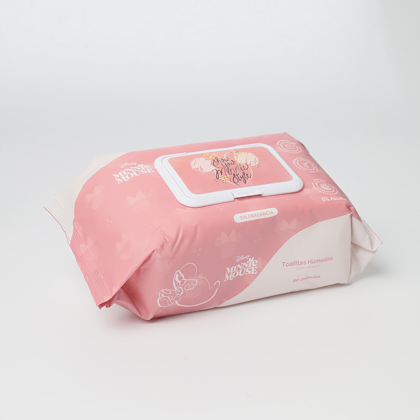 Pack x 24 Pañitos Húmedos Disney Cosmos Minnie Dama