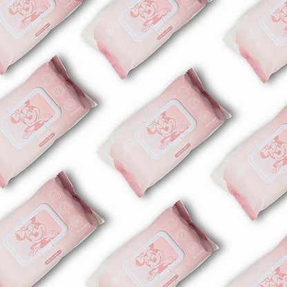 Pack x 12 Pañitos Húmedos Disney Cosmos Minnie Niña