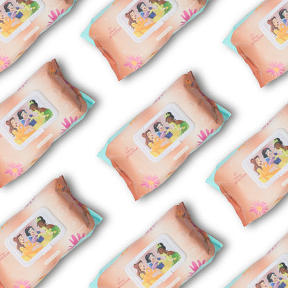 Pack x 12 Pañitos Húmedos Disney Cosmos Princesas Niña